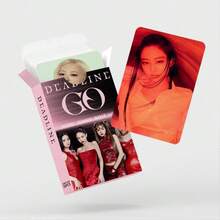 30pcs DEADLINE GO HD Mini Cards, K-Pop Star Photos, JISOO JENNIE ROSE LISA Idol Postcards, Fan Collectible Gifts - Multicolor - View 3