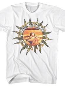 Camiseta Blanca Sun de Alice In Chains - Negro - Ver 6