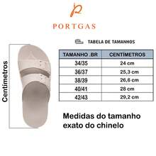 Chinelo Casual Fashion, Sandália Confortável para Dia a Dia, Papete Feminina Elegante, Sandália Estilo Birken Confortável - Nude - Visão 6