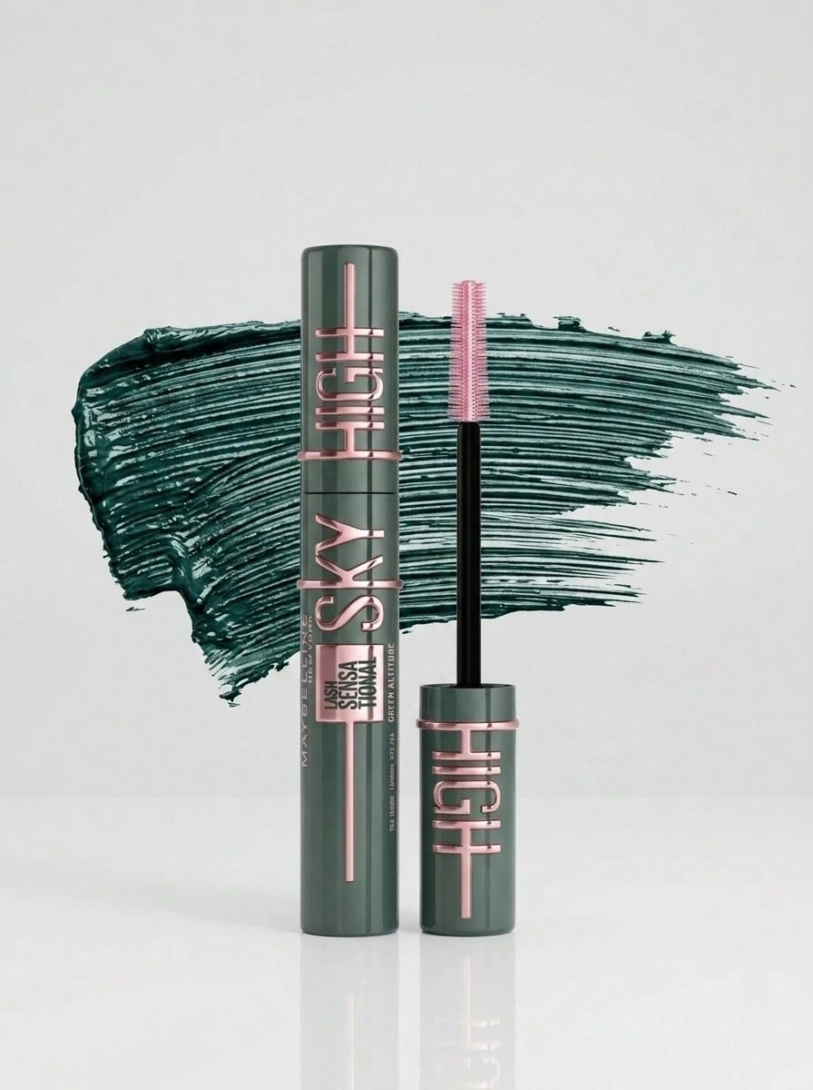Maybelline Lash Sensational Sky High Mascara Green Altitude 7.2 ml - Green Altitude - Ver 1