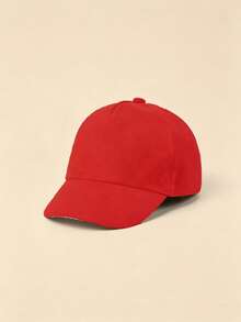 1pc Infant Solid Color Soft Brim Baseball Cap, Multiple Colors Available, Fashionable Minimalist, Lightweight Soft Sun Protection, Suitable As Birthday/Holiday Gift, Everyday Wear For Baby Boys And Girls In Spring/Summer - Multicolor - View 14