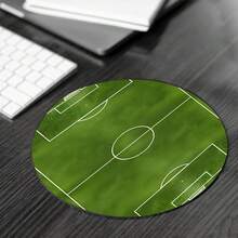 1pc Realistic Football Field Pattern Mouse Pad, Large Office Mouse Pad With Sports Vibe - Extended Realistic Football Field Design Mouse Pad With Anti-Slip Rubber Base, Soft Fabric Material Keyboard Pad Suitable For Home Office, Gaming And E-Sports - View 9