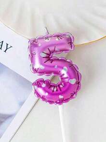 Star Love Print Digital Birthday Candle Plug-In, Baking Cake Decoration Candle Plug-In - View 11