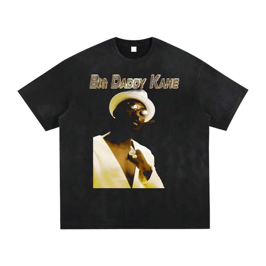 Operador Ágil - Camiseta Big Daddy Kane - Negro - Ver 1