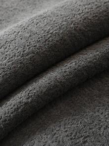 1pc Minimalist Chenille Solid Color Sofa Cushion, 1/2/3/4 Seater Sofa Seat Pad, Armrest & Backrest Cover, Non-Slip, Suitable For All Seasons - Grey - View 7