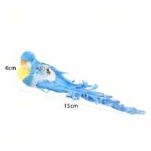 Random 1pc, Cat Toy Bird Toy Random Color, Artificial Feather Cat Toy, Bird Cat Rod Replacement Head, Cat Rod Toy, No Battery Required, Durable Replacement Head, Suitable For Indoor Cat Exercise Bird Cat Toy - View 11