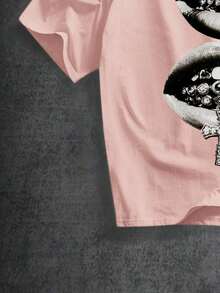 Women T-Shirts - Pink - View 4