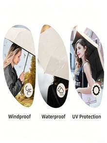 Ô dù mini gấp 6, chống gió & chống tia UV, ô che nắng bãi biển kèm túi đựng, nhỏ gọn & di động, thiết kế nhẹ, lý tưởng cho du lịch, đi bộ đường dài và sử dụng hàng ngày, quà tặng tuyệt vời cho các dịp lễ và sinh nhật, ô du lịch - nhiều màu - Xem 7