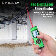 L.A.OL.A.U L.AOL.AU 新款家居裝飾雷射測距儀 30m / 50m 可選 Type-C 充電式 高精度多模式測量 50 組數據儲存 電子角度 (僅限 50m 型號) 迷你便攜式裝修測量工具 - 薄荷綠 - 查看 9