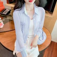 Women Lightweight Cardigans - Pink - View 3