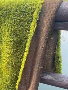 1片人造苔藓垫，柔软涤纶仿苔藓，DIY微景观草坪，景观石户外装饰，家居装饰，展览背景装饰，微景观 - 青草綠 - 查看 14