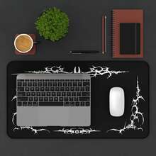 Hollow Knight Silksong Cyber Sigil Desk Mat, Gaming Mouse Pad, Gaming Mouse Pad - XXL Cloth - Peak Trekking And Stability Full Desk Coverage - PC Accessories, - Hollow Knight: Silksong - View 7