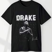 D.Rake T-Shirt, Rap Tee Concert Merch - Black - View 1