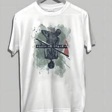 Alice In Chains Band Short Sleeve T-Shirt - White - View 1