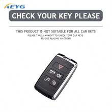Ốp bảo vệ chìa khóa xe hơi kiểu sợi carbon ABS, phù hợp với các dòng xe Land Rover Range Rover Evoque, Discovery, E-PACE, I-PACE, XE, XJ, XF (2018-2025) - Land Rover B - Xem 5