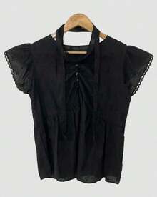 Women Blouses & Shirts - Black - View 6