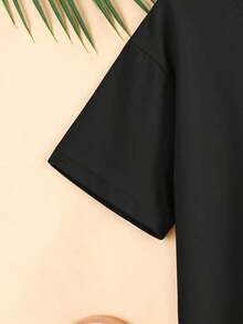 Women T-Shirts - Black - View 4