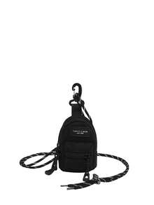 Bolsa colgante mini con estilo japonés minimalista y lunares, bolsa pequeña portátil y ligera, versátil para guardar llaves y auriculares - Multicolor - Ver 15