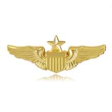 1pc Premium Pilot Badge - Gold - View 6