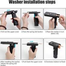 Automobile Sheet Metal Dent Repair Sequencer - Data Restoration And Shaping Tool (Free 100 OT Pieces) - Professional Welding Meson Sheet Metal Repair Device - Black - View 4