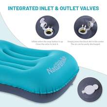 Naturehike 1pc Ultra-Light TPU Travel & Camping Inflatable Pillow - Multicolor - View 12