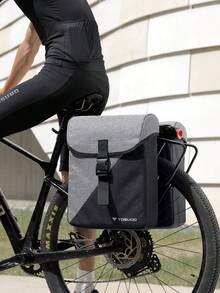 TOSUOD Bicycle Rear Seat Dual Hump Bag, Mountain Bike Quick Release Rear Bag, Luggage Accessories For Long-Distance Riding - Multicolor - View 11