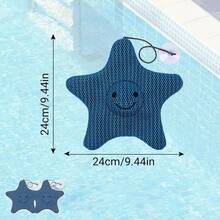 Zwei sternförmige Saugkugeln und Schwämme mit 3D-Wabenstruktur | Wiederverwendbarer Schmutzabsorber, geeignet für Whirlpools, Spas, Schwimmbäder und schwimmende Ölfilter, um das Wasser klar zu halten. - A - Übersicht 7