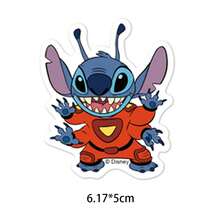 50 piezas Pegatinas Disney Stitch Exquisitas y Divertidas Pegatinas Decorativas para Cuadernos Fundas de Teléfono Pegatinas Creativas de Dibujos Animados - 1 Set - Ver 2