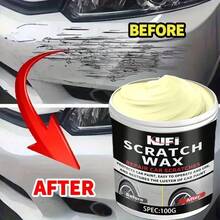 Car Scratch Polishing Wax, Deep Repair Compound, Car Surface Polishing Paste, Ceramic Coating Technology To Restore Glossiness - 100g+Sponge - View 4