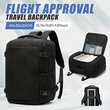 Ryanair 40x30x20cm 旅行後背包，多隔層便攜商務後背包，輕量且適合機場旅行 - 彩色 - 查看 1