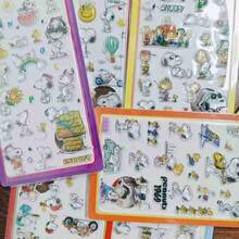 1pc 2026 New Snoopy Stickers, Perfect For Anime Enthusiasts And Sticker Collectors, Suitable For Phone Cases, Decorative Notebooks, Anime Conventions, Birthday Parties, Back-To-School, And Holiday Gift Prizes.(Random Style) - Multicolor - View 2