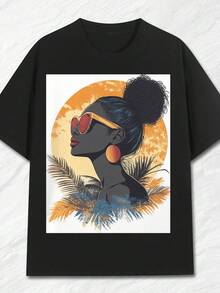Women T-Shirts - Black 3 - View 1