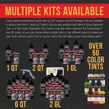 Custom Coat Black 1 Gallon Urethane Spray-On Truck Bed Liner Kit - Easy 3 To 1 Mix Ratio, Just Mix, Shake And Shoot - Professional Durable Textured Protective Coating, Prevent Rust - Car, Auto - White - View 5