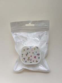 INS韓風漸層藍魚 4/Pro 3 保護殼，相容於Apple無線藍牙耳機Pods 1/2/Pro 2/3，適合女性 - 黃色 - 查看 2