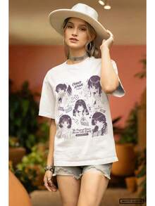 Women T-Shirts - White - View 6