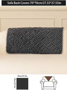 1 chiếc vỏ đệm sofa ấm áp dùng được cả bốn mùa, kiểu dáng hiện đại tối giản, chống trượt, dày dặn, chống bụi, có thể giặt được, mềm mại và không phai màu, thân thiện với thú cưng, phù hợp với sofa hình chữ L và sofa 1/2/3/4 chỗ ngồi trong phòng ngủ, văn phòng, phòng khách. - Màu xám đen - Xem 15