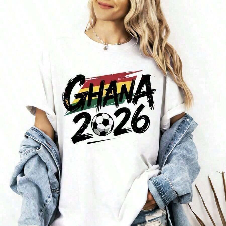 Classic Ivory World Cup 2026 Fan Shirt, Football Lover's Shirt With Ivory Flag, 2026 World Cup Fan Shirt, Gift For The Ivory National Team. Size, Summer Tops. Suitable As A Gift. Women's T-Shirt. Elegant Blouses. Boho Chic. Exquisite Printed T-Shirt. Summer Tee - 白色 17 - 查看 1