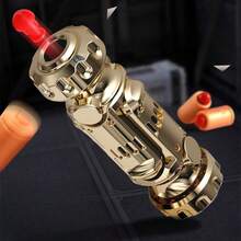 Simulation Agent Golden Finger Toy Gun Mini Finger Gun Alloy One-Click Shell Ejection Soft Bullet Gun Shock Bomb Toy Fun Interesting Gift For Classmates Friends Family Birthday - Perfect Gift - Multicolor - View 9