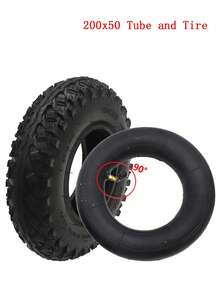 Ban Off-Road 200x50, Ban Dalam dan Ban Luar untuk Skuter Listrik 8 Inci, Aksesoris Roda Pneumatik Depan dan Belakang - Ban dalam dan luar ukuran 200x50 - View 10
