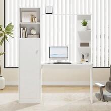 Home Office Desks - White - View 3