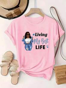 Women T-Shirts - Yellow - View 6