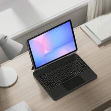 Keyboard Case For Galaxy Tab S10 Lite/S10 FE/S9 FE 10.9 Inch Magic Keyboard For Tab S9/S8/S7 11" Smart Magnetic Cover Model X400/X406 Multi-Touch Backlight - View 6
