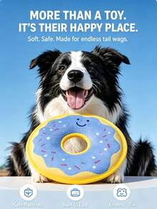 Interactive Dog Toys, Lightweight And Fun, Are Perfect For Outdoor Dog Walks, Training, And Pet Exercise. Made From Durable Polyester Fiber, They Can Be Used Indoors And Are Soft Enough For Dogs To Chew, Enhancing Close Interaction With Pets - Multicolor - View 6
