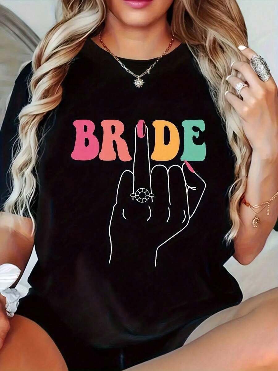 Women T-Shirts - Black - View 1