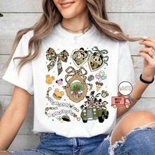 Mickey Minnie Donald Duck Family Buy Disney Coquette Safari Shirt, Animal Kingdom Women Shirt, Wild Trip Shirt, Mouse & Friends Safari Tee, Safari Birthday Gift --Disneys Disneyland Paris The Magic Kingdom Disneyesque B6Holiday Gifts Valentine's Day Gifts Earth Day Gifts Oktoberfest Gifts Summer Bank Holiday Gifts - White - View 6