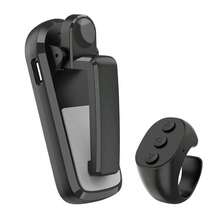Page Turner Ring Remote Control For IPhone Kindle Android Tablets E-Readers Reading, Clicker Page Turner Remote Control - Black - View 11