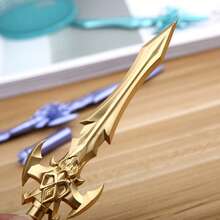 9pcs Creative Sword Ballpoint Pens, Random Colors - Medium Tip, Suitable For School, Office And Gifts - A - View 6