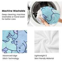Manta Suave Weiche Kuscheldecke Flauschige Wohndecke para Sofá y Cama Acogedora Fácil de Cuidar Ideal para el Hogar Decoración Confort - Multicolor - Ver 7