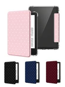 1个波点图案Kindle保护套，兼容Kindle第11代（2022/2024款）和Kindle Paperwhite第11/12代，可爱又实用的电子阅读器保护套，适合舒适阅读、旅行携带，是送给爱书人士的理想礼物。 - 彩色 - 查看 2