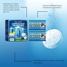 Lemon Effervescent Cleaning Tablets, Powerful Scale Remover, Removes Limescale Buildup On Metal Containers And Kitchenware - Solid State - View 5